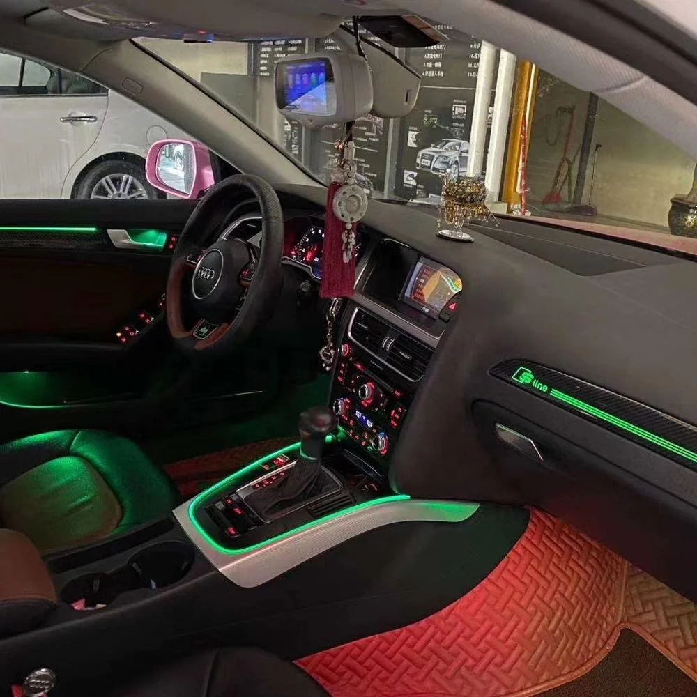 

Auto atmosphere light car led lighting system multi colors For Audi A4(B8) ambient