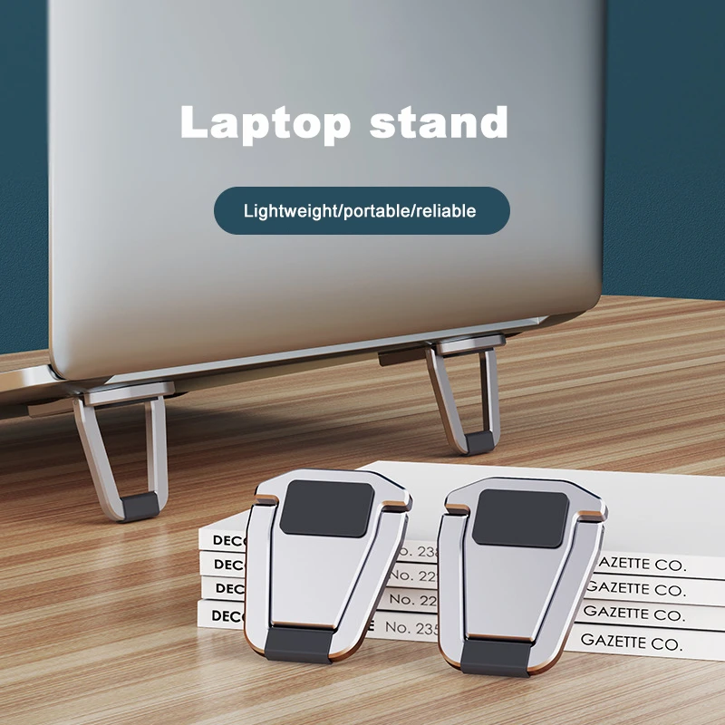 Металлическая подставка для ноутбука MacBook Air Pro портативный - Цена: 