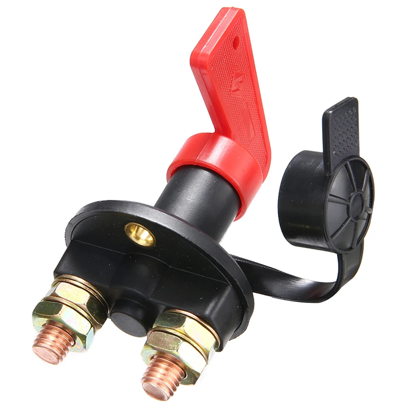 1pc 200A DC 60V Car Truck Boat Camper Battery Isolator Disconnect Cut Power Switch Resistance Switch Battery Insulation Tool