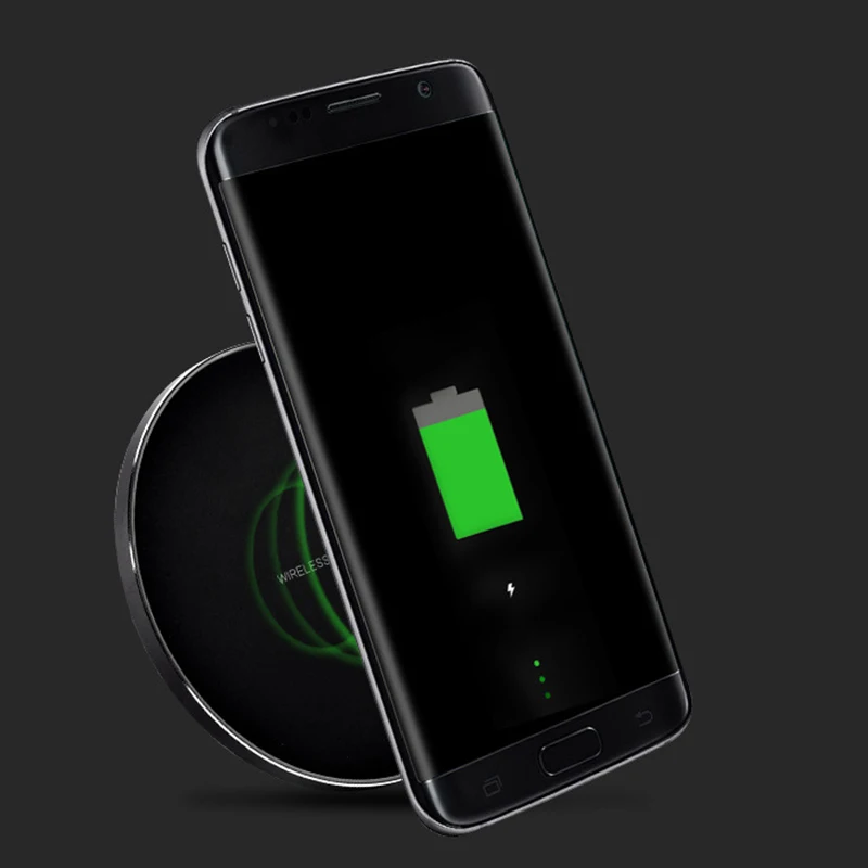 Antye QI Беспроводной Зарядное устройство зарядного устройства для iphone 8 Plus x Samsung note
