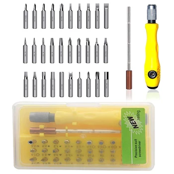 

32 in 1 Screwdriver Tool Set Screwdriver Set Repair Tool Kit, Replaceable Drill Bit, Drill Bit Set