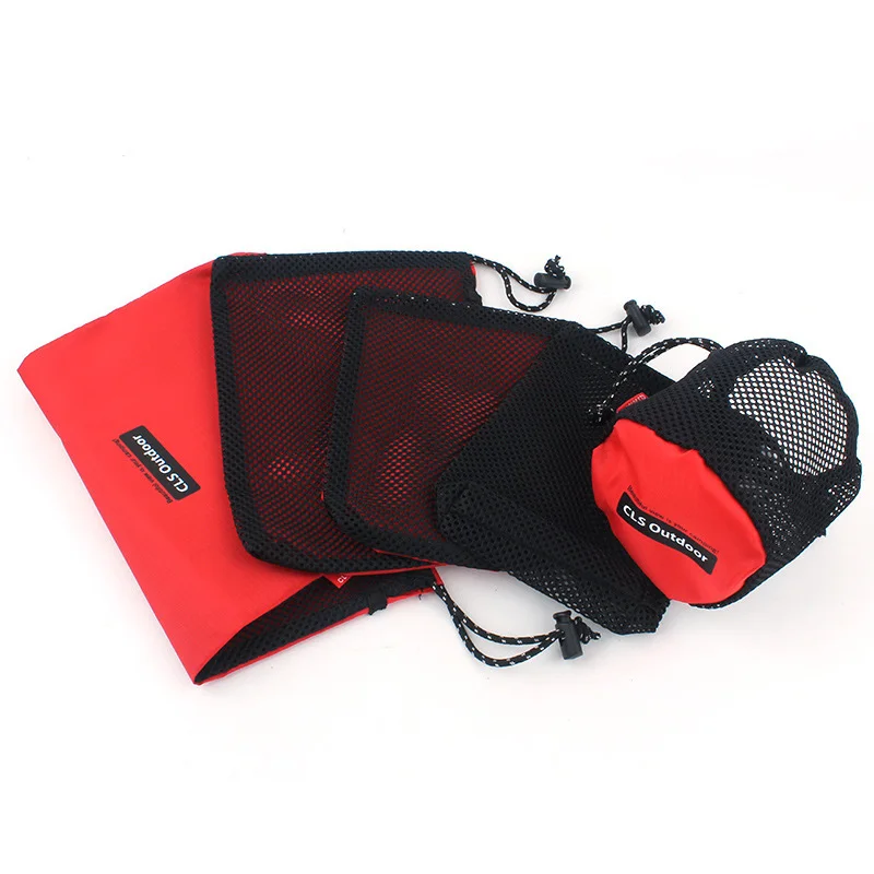 

Travel Organizer Set Camping Accessories Compartmental Organizing Bag 5-Piece Travel Storgage Bag Makeup Washed Net Bag