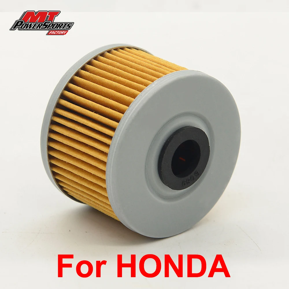 Filtro Olio Moto Honda Atv Crf250 L Xr650 R Cbr250R Kawasaki Klx125 Adly 300 Dinli 450 Gas Hisun 400 Suzuki Dr-Z110 Cleaner
