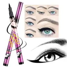 4D ресницы для подкручивания густой удлиняющей черной туши 3D волоконные инструменты для макияжа глаз черная водостойкая жидкая тушь для ресниц