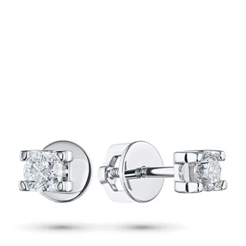

Pusety of white gold with diamonds e0901ps06200855