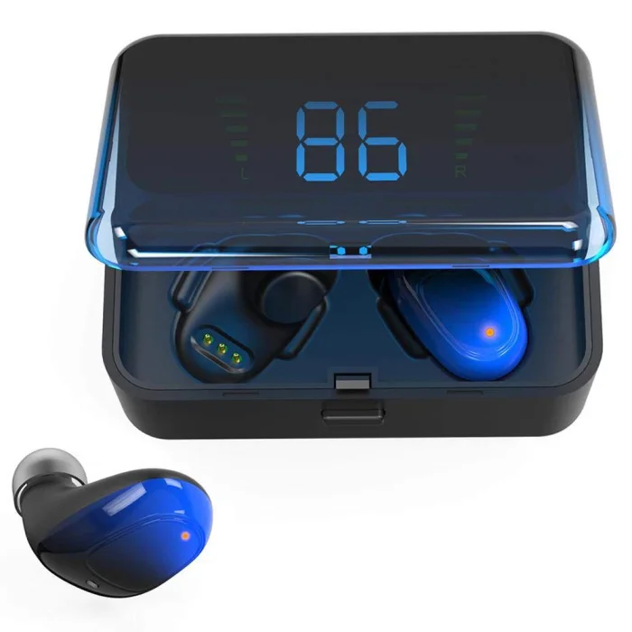 Bluetooth 5,0 беспроводные стерео наушники Встроенный микрофон с зарядным устройством Спортивная гарнитура GT66