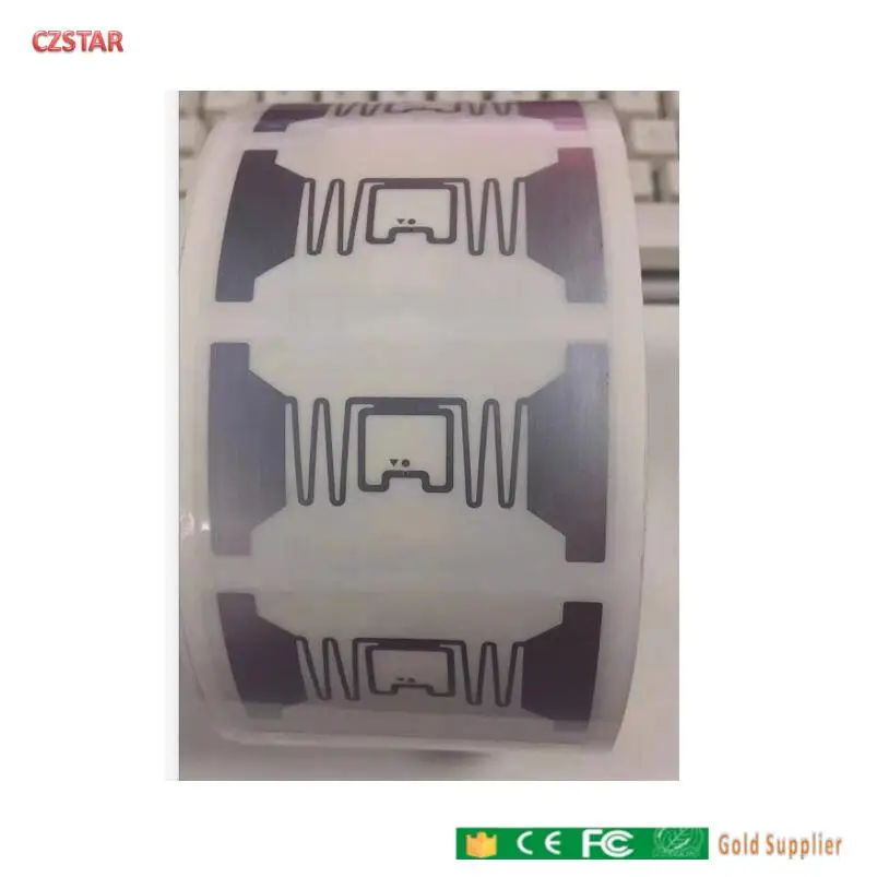 U8 чип lonng диапазон epc 128 бит RFID UHF Смарт влажная инкрустация этикетка бирка для
