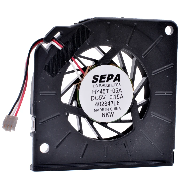 SEPA HY45T-05A 4,5 см 4505 45x45x5 мм 5 в 0.15A ультратонкий проектор сбоку дующий Вентилятор охлаждения