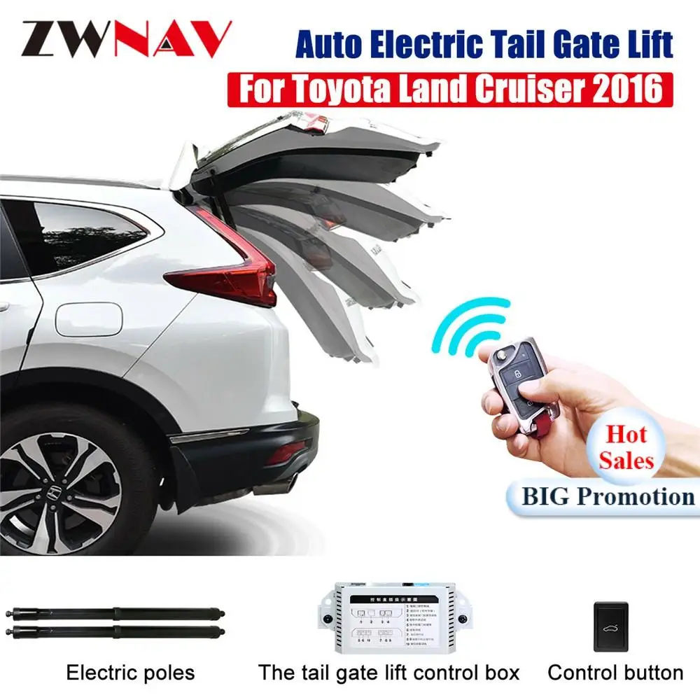 

Easy to install Smart Auto Electric Tail Gate Lift For Toyota Land cruiser 2014-16 with Remote Control Drive Seat Button Control