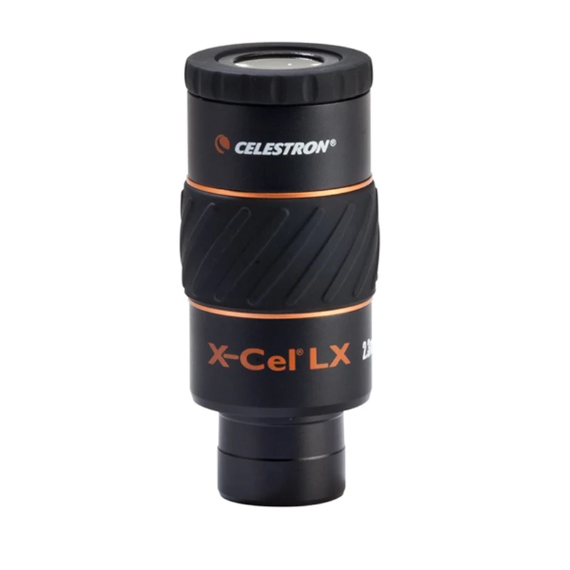 Celestron X-CEL LX окуляры 60 градусов широкоугольная Зрительная труба, телескоп окуляры аксессуары 2,3 мм 5 мм 7 мм 9 мм 12 мм 18 мм 25 мм