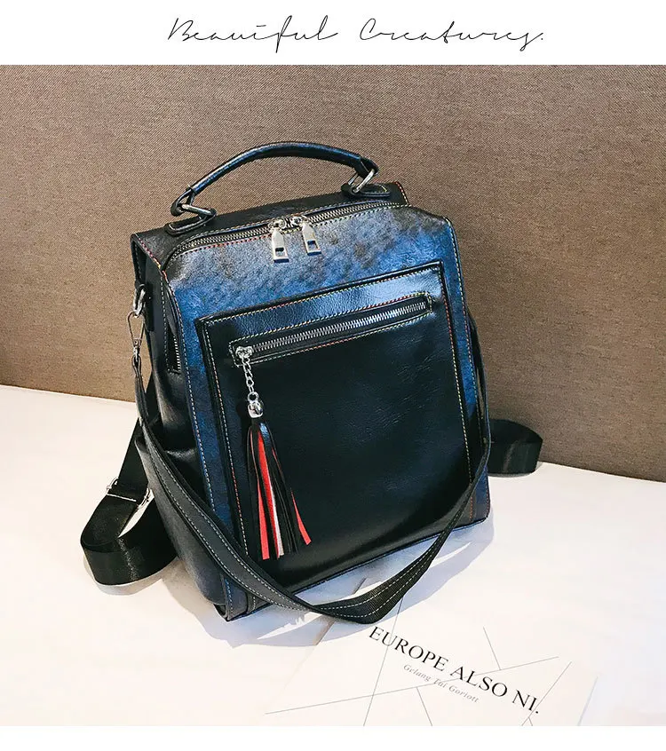 Zhenli2019 стиль колледж Стиль PU сумка мини Lazada поставка товаров женский рюкзак оптом