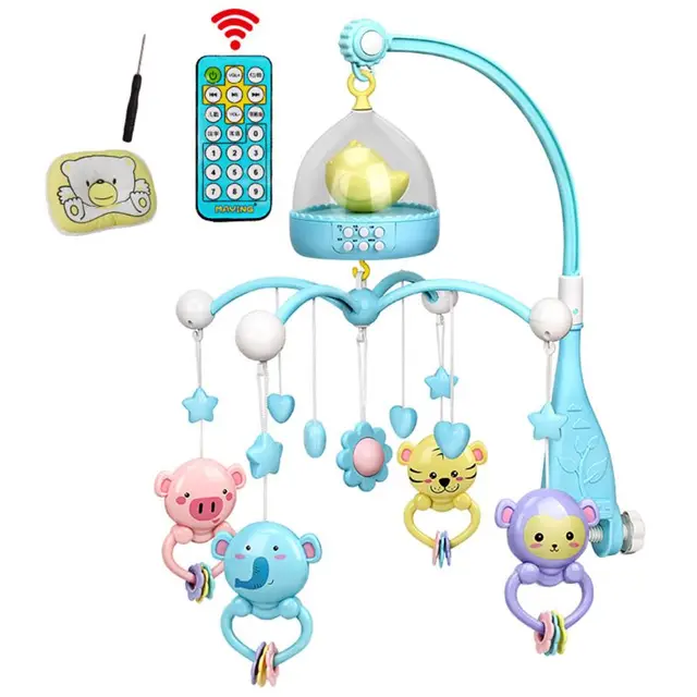 Baby Musical Crib Rattle Cot Mobile 