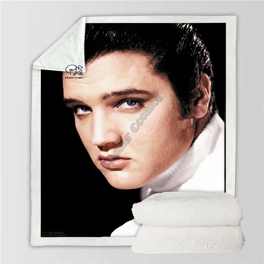 8 Новейшее дизайнерское одеяло Elvis singer с заплатками, плюшевое одеяло с 3d принтом для взрослых, Флисовое одеяло из шерпы, покрывало из микрофибры 008 - Цвет: 8