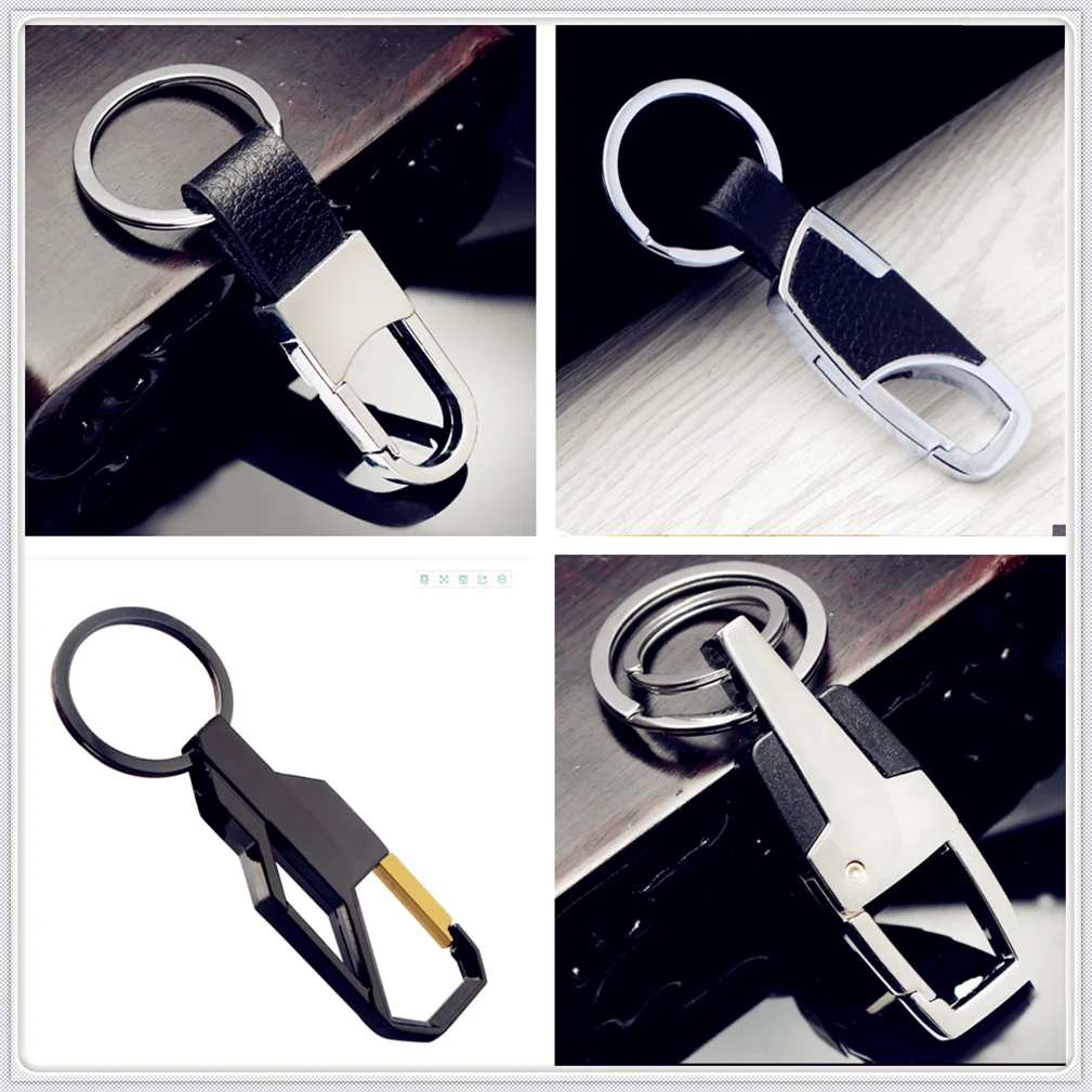 

leather Metal Car Key Ring Chain Keychain for Mercedes Benz Class A Class B CLA GLA Class C Class E CLS Class S SLC SL