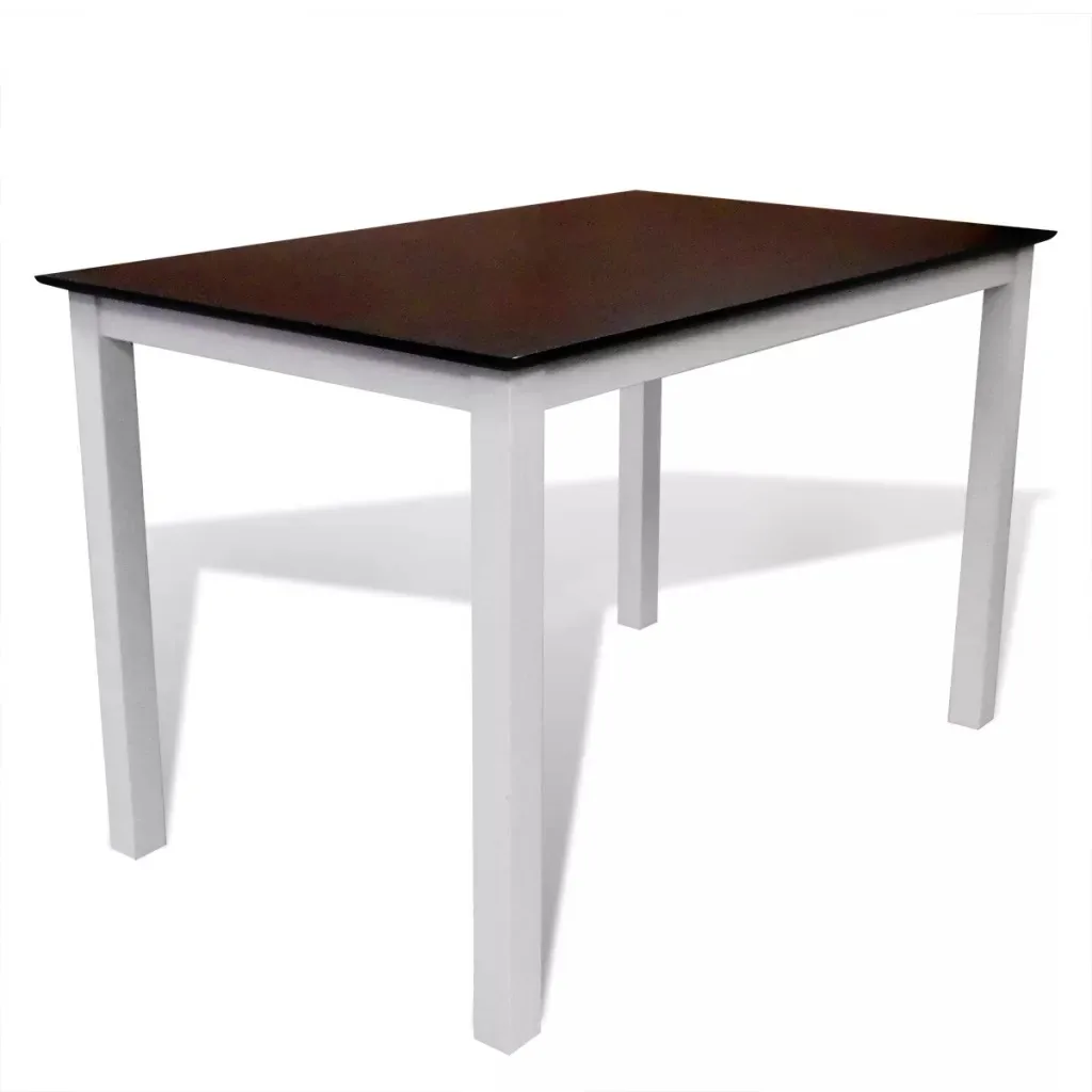 

VidaXL Dining Table 110 Cm Solid And White Wood 241691