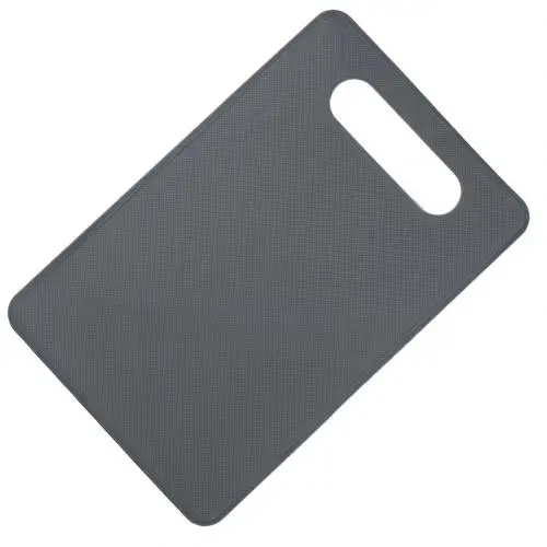 Deep Grey Нескользящая пластиковая разделочная доска для еды, разделочный блок, коврик, инструмент, кухонные принадлежности, принадлежности для приготовления овощей, мяса, кухонные принадлежности - Цвет: Deep Grey