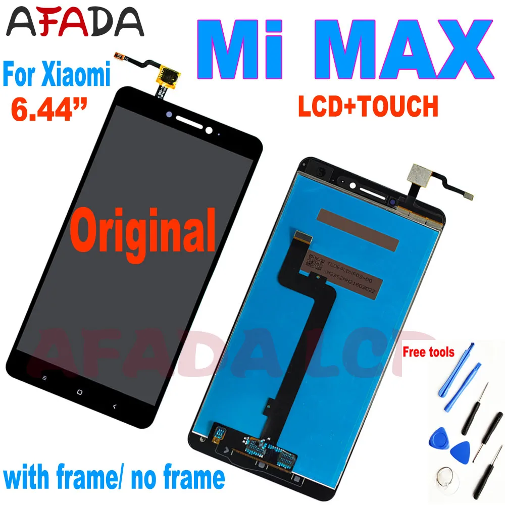 

ЖК-дисплей 6,44 дюйма для Xiaomi Mi MAX, сенсорная панель, дигитайзер для Xiaomi MIMAX Mi Max, дисплей в сборе с рамкой