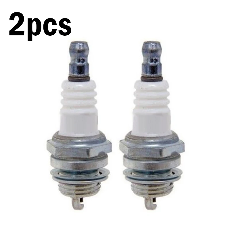 2x Spark Plugs For Stihl Husqvarna Chainsaw Trimmer RCJ6Y BPMR7A WSR5F