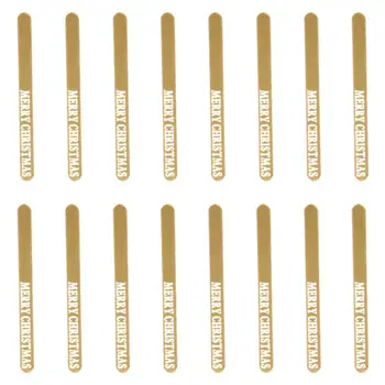 

50Pcs DIY Ice Cream Stick Acrylic Ice Cream Making Material Xmas Cake Supply Ice Cream Sticks For Christmas Party Supplies