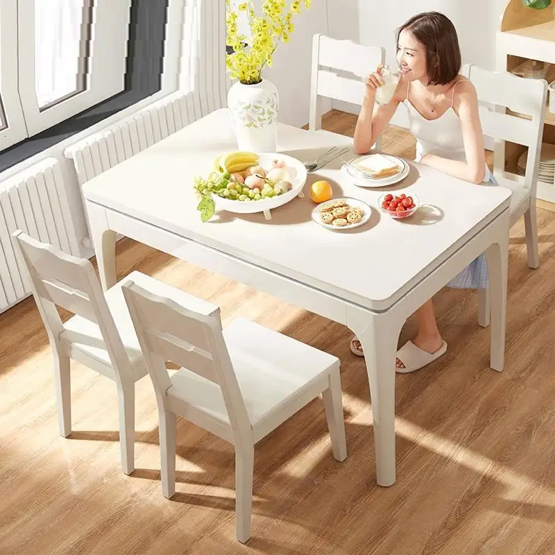 Sandalye A Langer Sala Meja Makan Pliante Eet Tafel Marmol Dinning Set Esstisch De Jantar Tablo Bureau Mesa Comedor обеденный стол