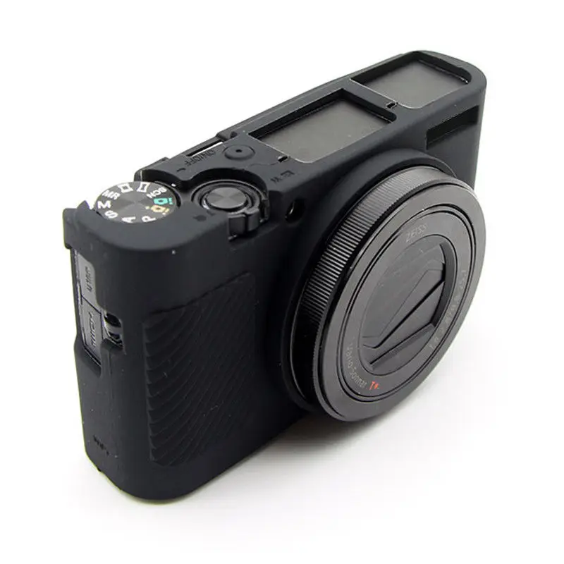 Мягкий силиконовый защитный чехол для камеры резиновый корпуса Sony RX100 I II III IV V M1 M2