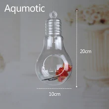 Aqumotic лампочка украшения из акрила висячий шар красоты фон оконные украшения пластиковый зал