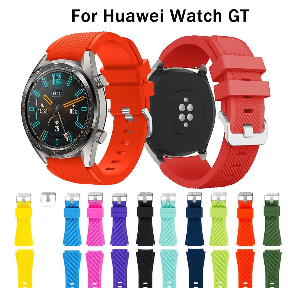

Soft Silicone Sports Band for Huawei Watch GT Watch Band Replacement Wrist Strap For Huawei Watch GT Watchband Accessories