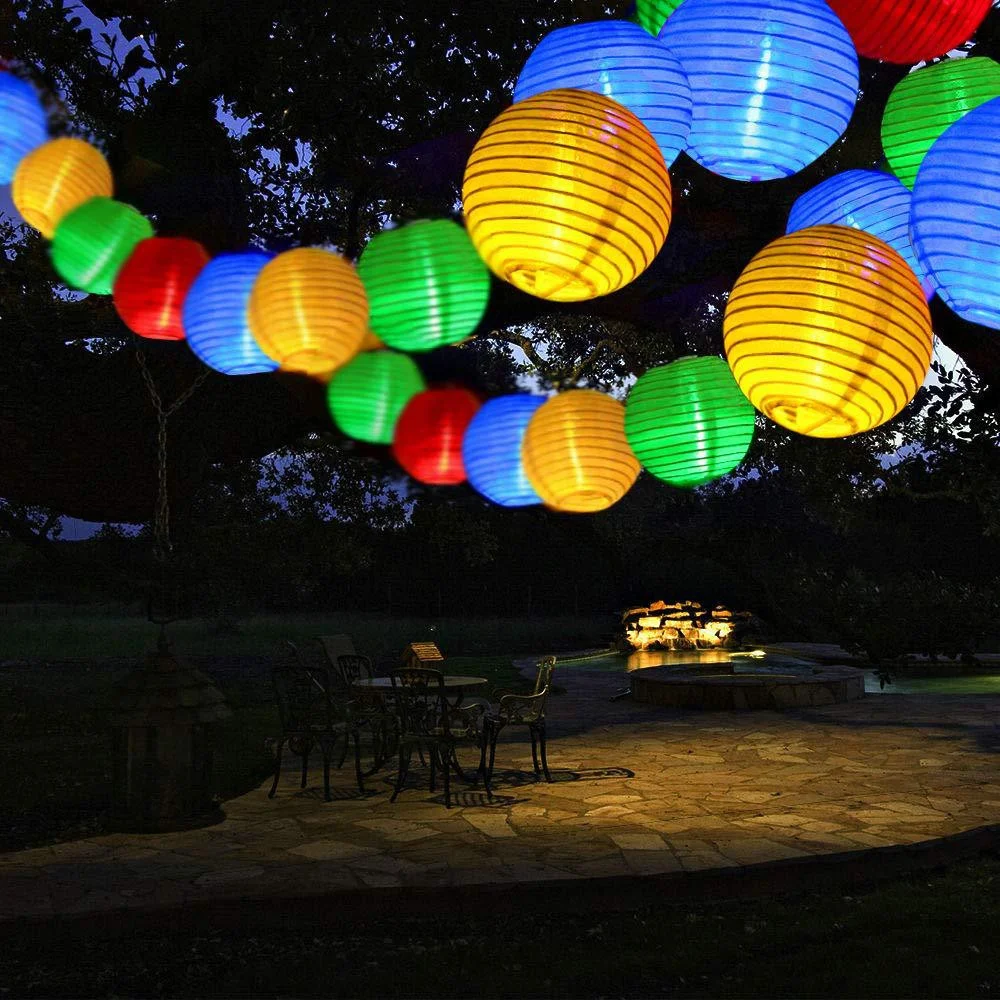 luzes de prova área luz de bola de lâmpada para decoração de quintal