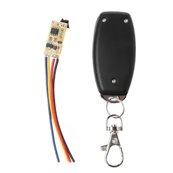 

RF 2CH Mini Remote Control Switch Waterproof 12V DC3.7V to 24V Universal Relay Transmitter 433MHz Receiver Module Home Office