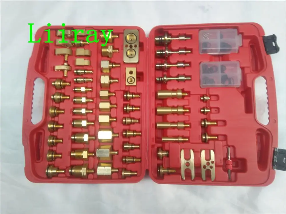 AUTO AC LEAK TEST DEVICE tools/ repair LEAK TEST kit R134A for EUROPEAN AND JAPANESE CARS