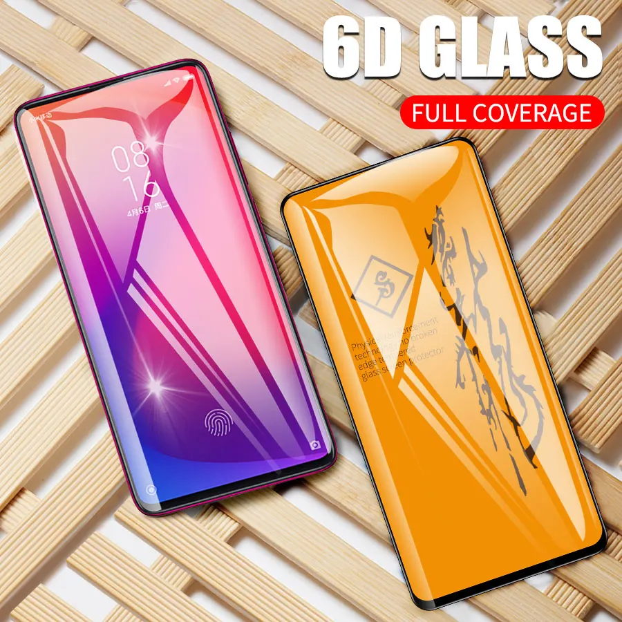 

6D Full Glue Cover Premium Tempered Glass For Xiaomi Mi 9 8 Lite CC9 CC9e A3 Pocophone F1 Max 3 Mix 3 Screen Protector Film
