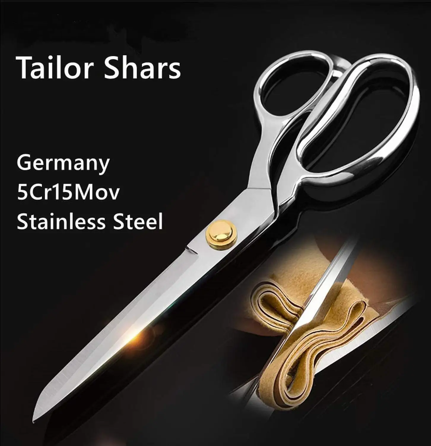 Sewing Scissors Fabric Dressmaking Scissor Upholstery Office Shears Tailors  Dressmakers Cutting Leather Paper Raw Material - AliExpress