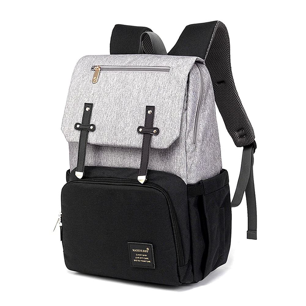  Women backpack With USB Mummy Daddy Diaper Bag Pure Large Waterproof Nursing Bag Travel Backpack St