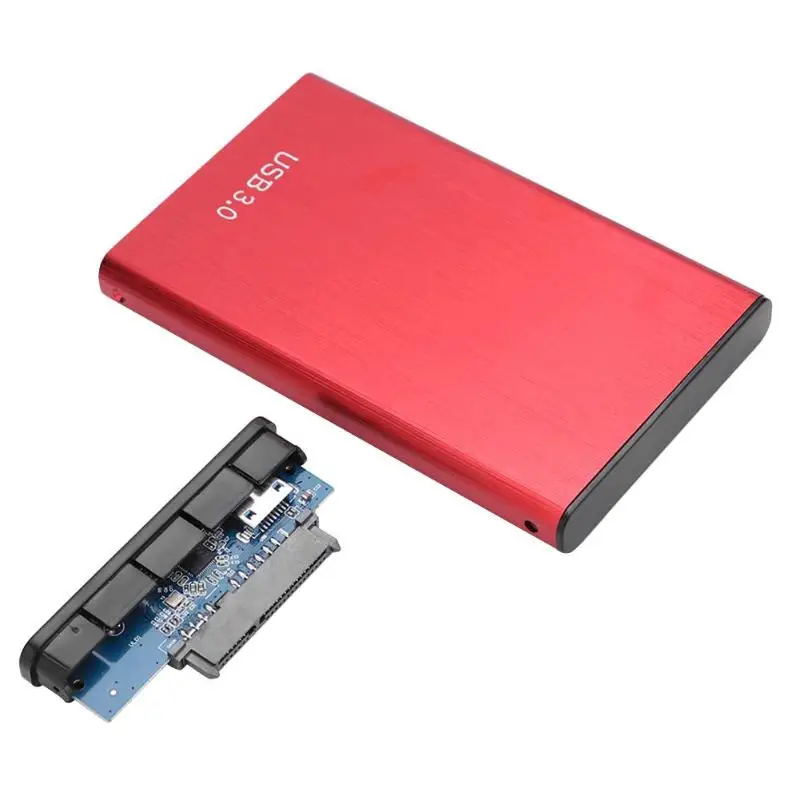 VKTECH 2,5 дюймов HDD чехол USB 3,0 на SATA адаптер 6Gpbs внешний жесткий диск HDD корпус Поддержка 8 ТБ 2," HDD SSD диск коробка