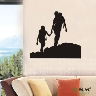 DCTAL Free Shipping Hiking Travel Wall Stickers Sports Wall Decors Wall covering, Hiking Travel Wall Decal Home Decoration