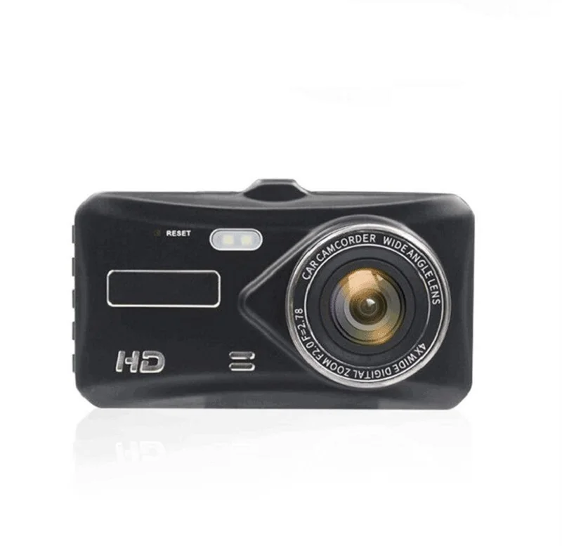 Dash Cam Dual Lens mini Car DVR Full HD 1080P 4" Touch Screen IPS With Backup Rear Camera Registrator Night Vision Video Recorde