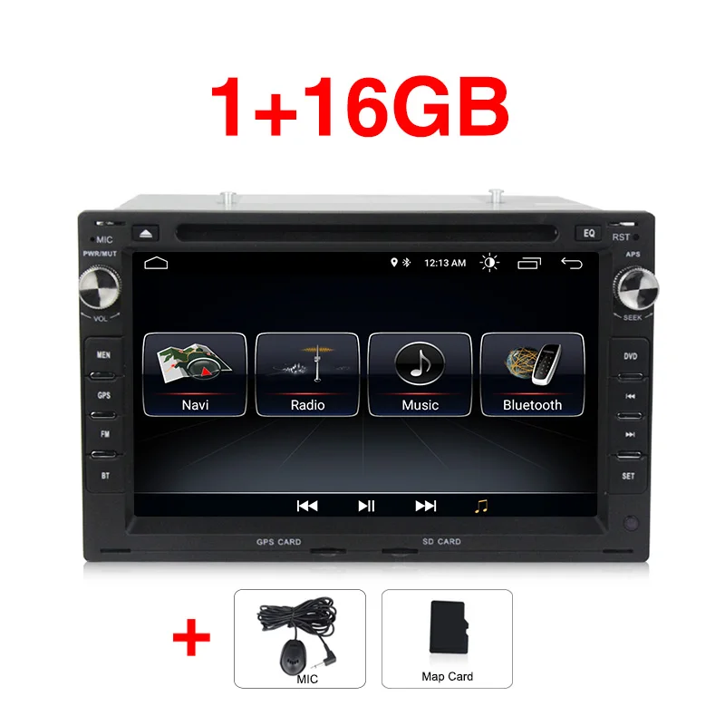 TDA 7851 Android 9 автомобильный DVD мультимедийный плеер для VW Golf4 T4 Passat B5 Sharan с wifi BT Радио gps навигация - Цвет: 16G