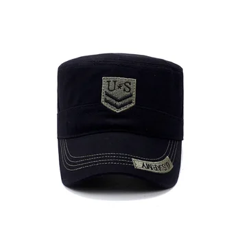 

Army Hat Cadet Military Cap Fitted Baseball Caps Adjustable Army Camouflage Sun Hats Outdoor Sports Camping Style