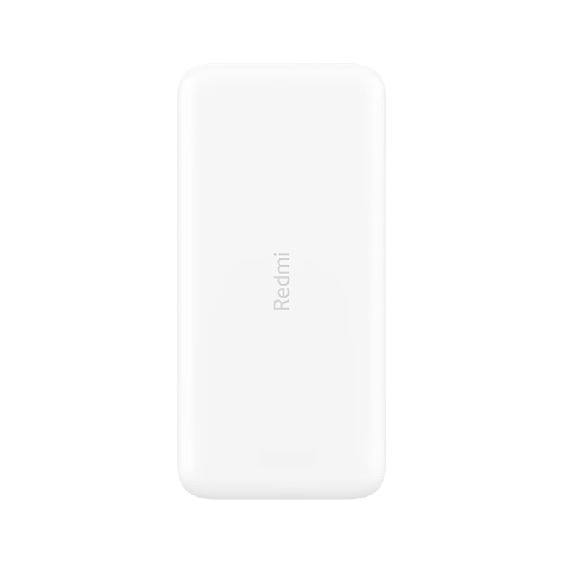 Xiaomi Redmi 20000mAh 18W QC3.0 power Bank Быстрая зарядка версия белый большой емкости power Bank портативное зарядное устройство для телефона