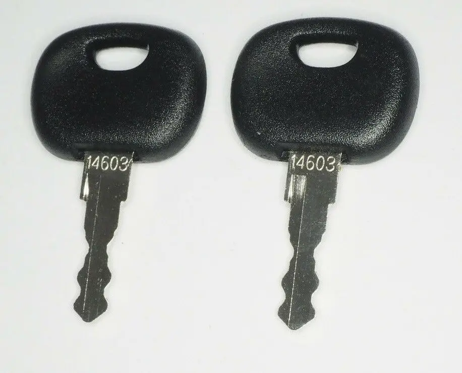 2 key For Bomag Ford New Holland JCB For Volvo Ignition Keys 14603