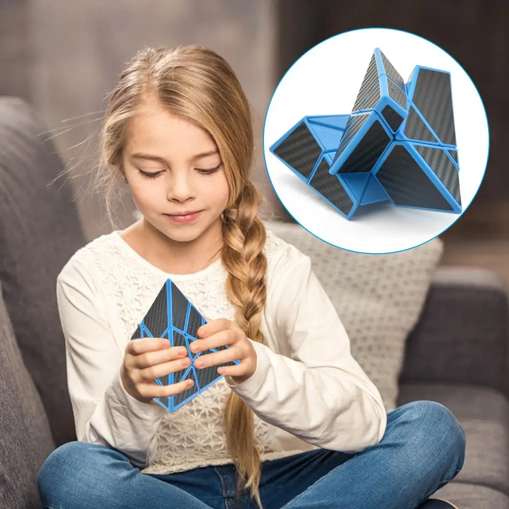 Музыкальный призрак 3x3x3 Пирамида волшебный куб головоломка "Пирамида Рубика" сложная новая причудливая головоломка Magico профессиональная
