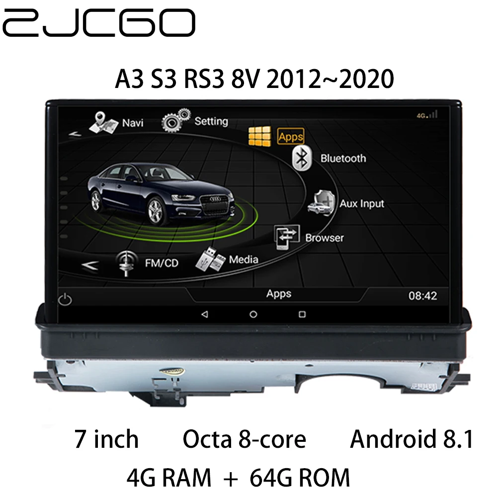 

Car Multimedia Player Stereo GPS DVD Radio Navigation Android Screen Keep MMI MIB 2G 3G System for Audi A3 S3 RS3 8V 2012~2020