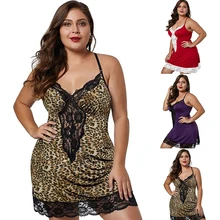 Sexy V-neck Women Lingerie Night Dress Sleeveless Ladies Satin Nightgown new XL- Lace Sleepwear Nightwear Lingeries