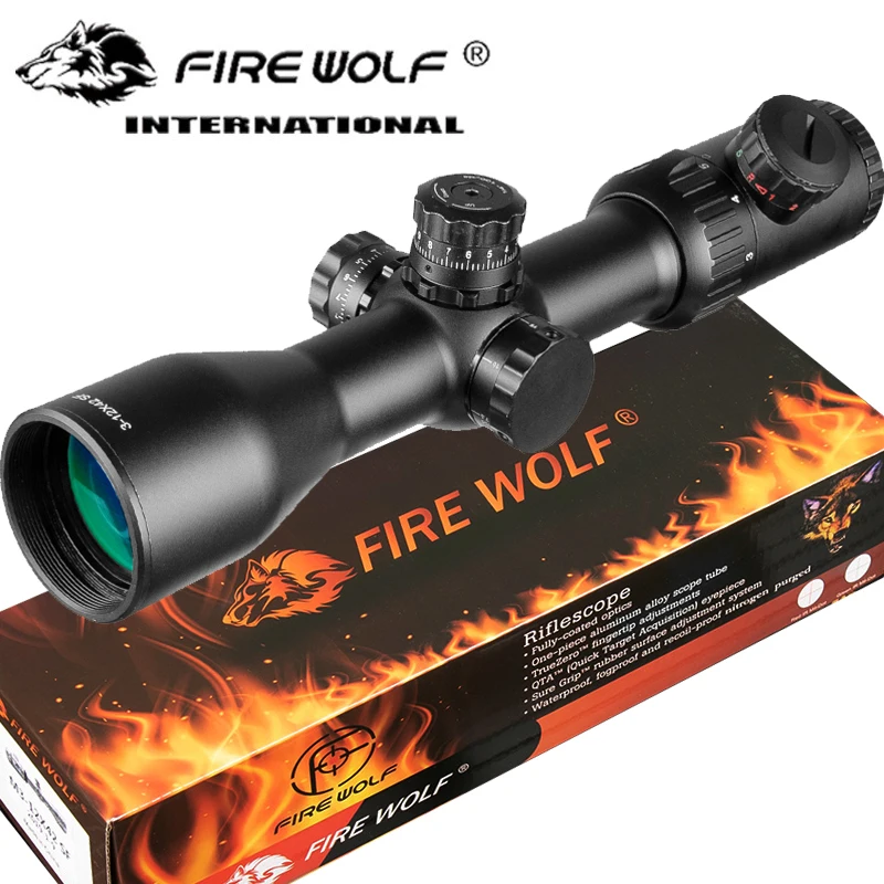 PROD 32910050570 3-12X42 SF Riflescopes Rifle Scope Hunting w/ Mounts
For AK47 AR15