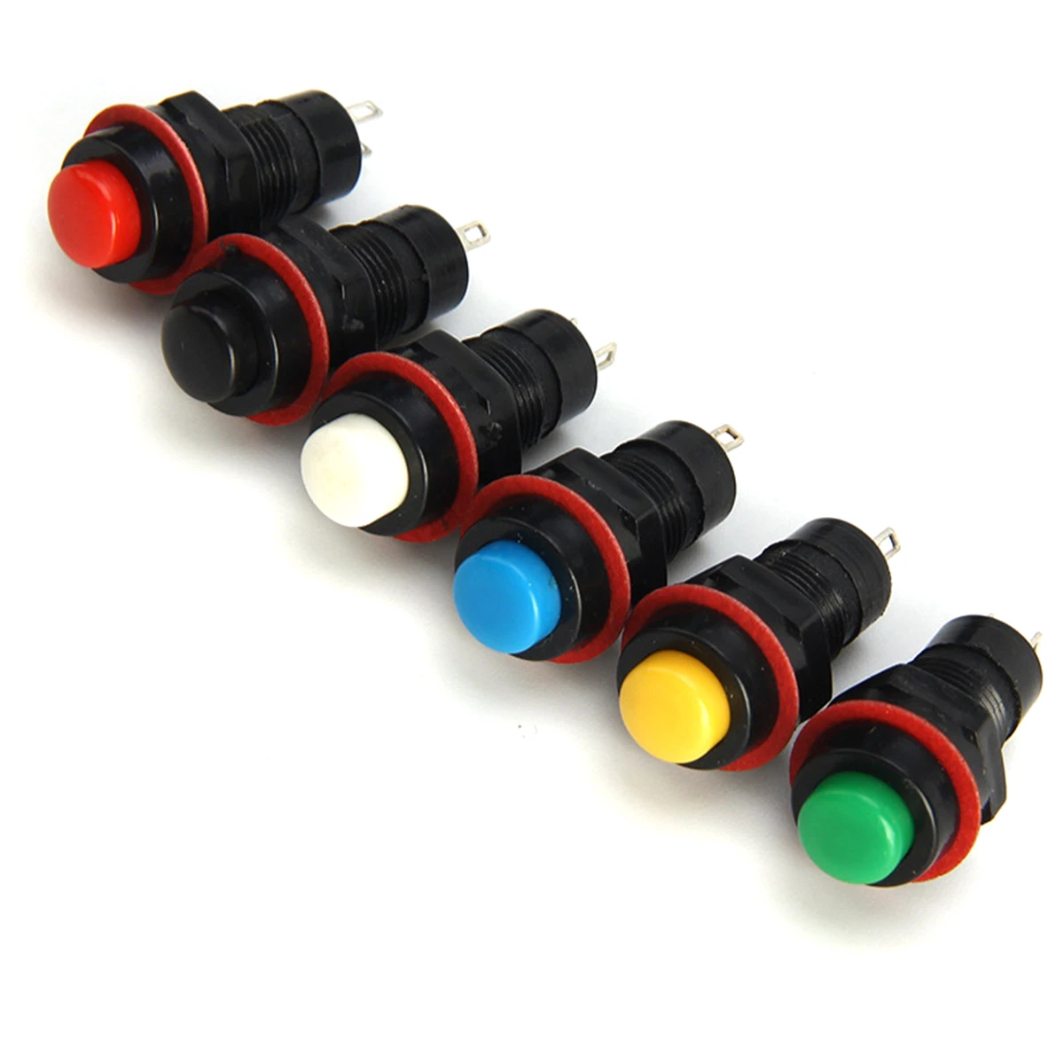 Mini Selflocking Push Switch Mini Latching Push Button 10mm Push