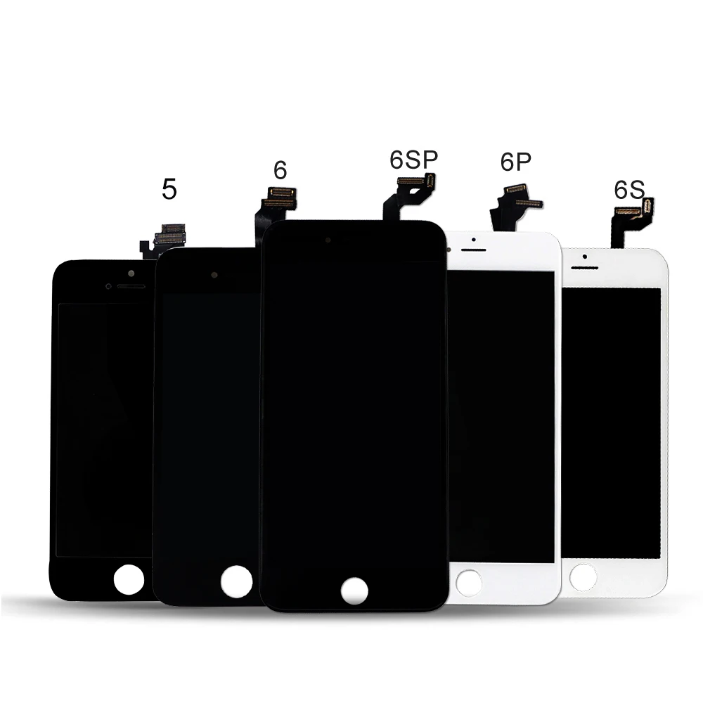 ЖК экран AAAA для iPhone 6 5C сенсорный с 3D усилением дигитайзер в сборе 6S 7 8Plus дисплей