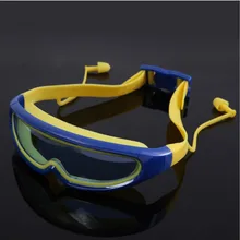 160G Star Je детские очки с большой оправой водонепроницаемые противотуманные детские очки для плавания с цельной затычкой для ушей 6900