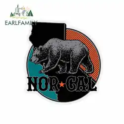 EARLFAMILY 13 см x 12 см для NOR CAL North Region логотип виниловые наклейки на машину JDM бампер багажник грузовик графика бампер окна аниме