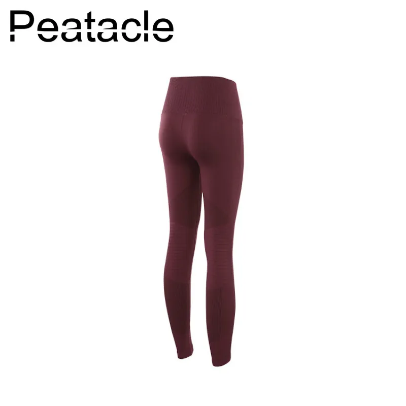 Peatacle, леггинсы для спортзала с эффектом пуш-ап, черные штаны для йоги, высокая талия, Женская Спортивная одежда для фитнеса, для женщин, для бега, для девушек, для контроля живота