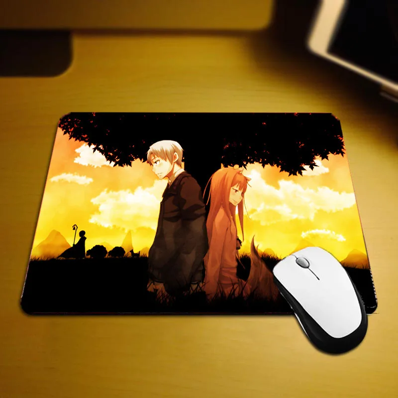 Mairuige популярный коврик для мыши Spice and Wolf Holo милый красивый сексуальный аниме для девушек с узором коврик для мыши маленький размер коврик для ПК настольный